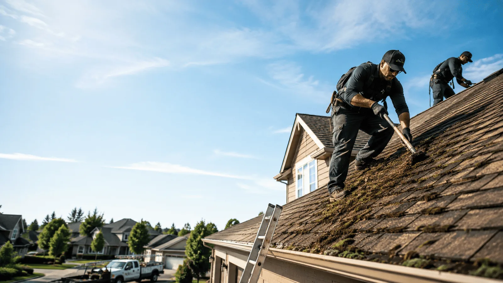 Roof Moss Removal in New Haven, IN near me